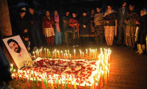 Candle March On Late Shooter Sippy’s Sidhu birthday