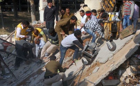 Building collapsed in Chandigarh 6 were killed