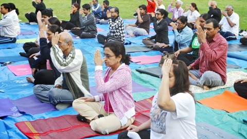 Yoga Workshop Held At MCM DAV College