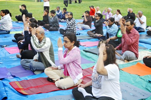 Yoga Workshop Held At MCM DAV College