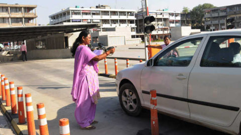 In Chandigarh Women Parking Attendants Had Lost Their Job