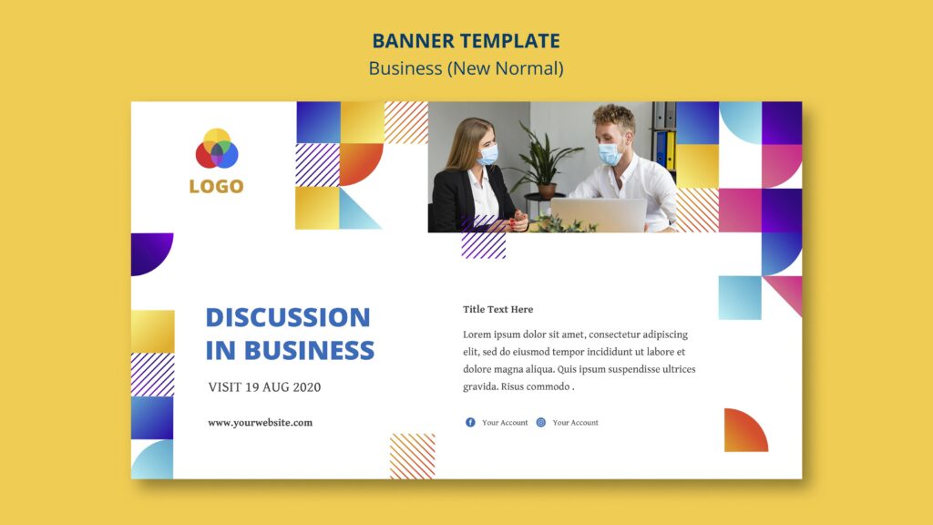 YouTube banner templates